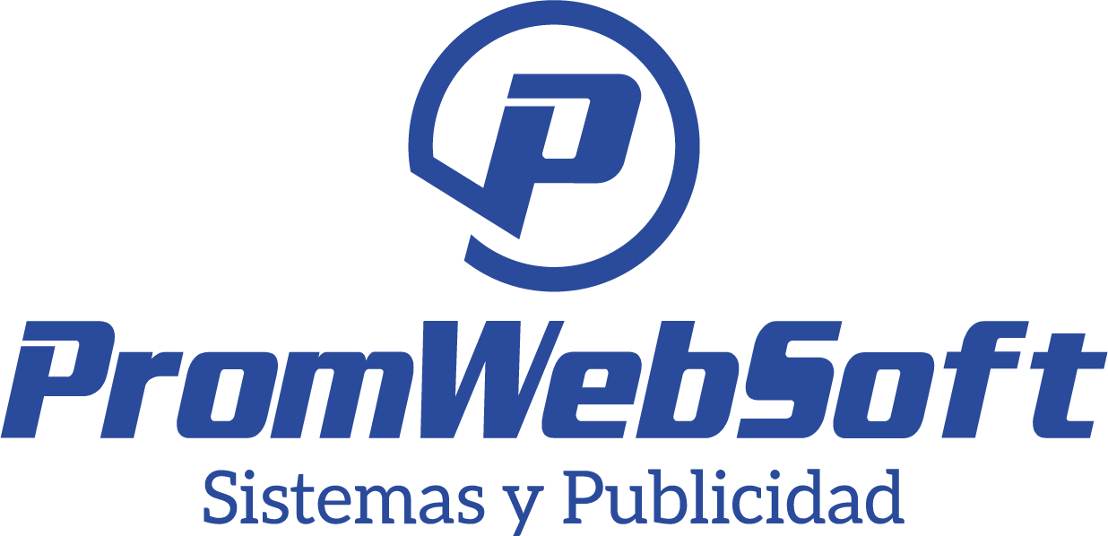 promwebsoft logo vertical slogan